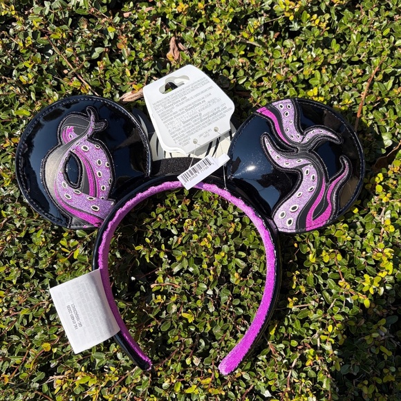 Disney Parks Ursula Villain Little Mermaid Ears Headband - NEW - Picture 2 of 2